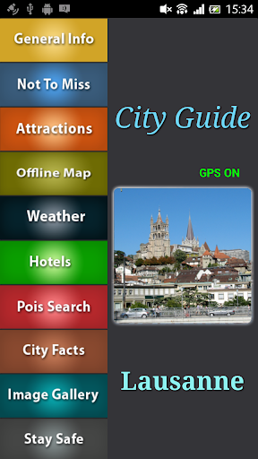 Lausanne Offline Guide