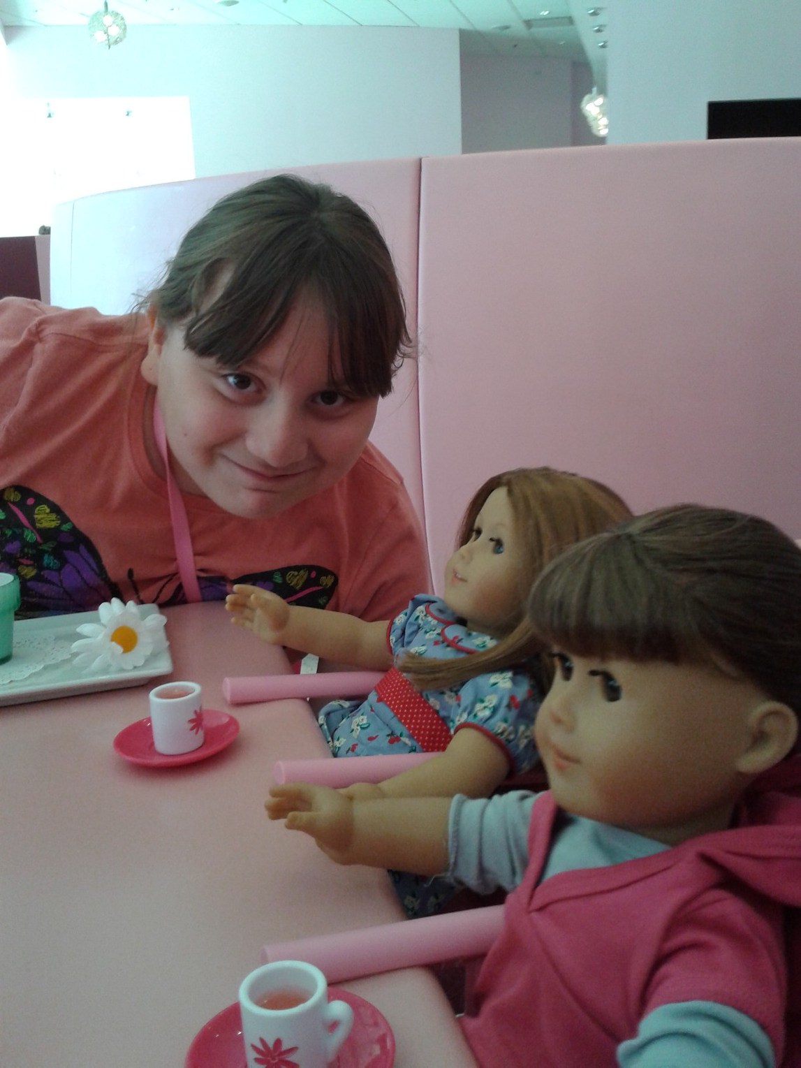 AmericanGirl01 At The American Girl Dallas Store At The Bistro!