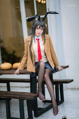 Coser@瓜希酱 樱岛麻衣 校服