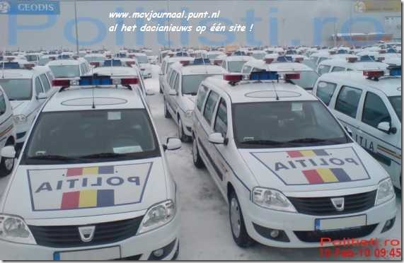 Politie kiest voor Dacia Logan MCV 04