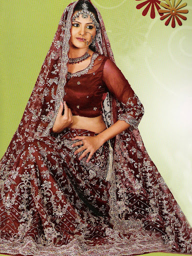 Indian bridal dress