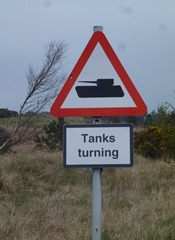tanks turning
