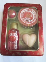 tbs cranberry gift box set, bitsandtreats