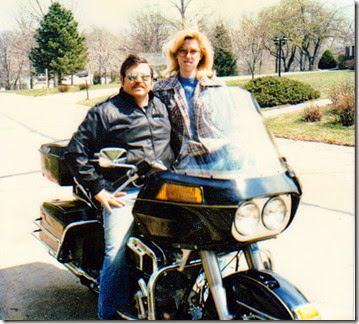Sam&Donna1982Sam'sHarleyFLT