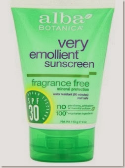 natural sunscreen