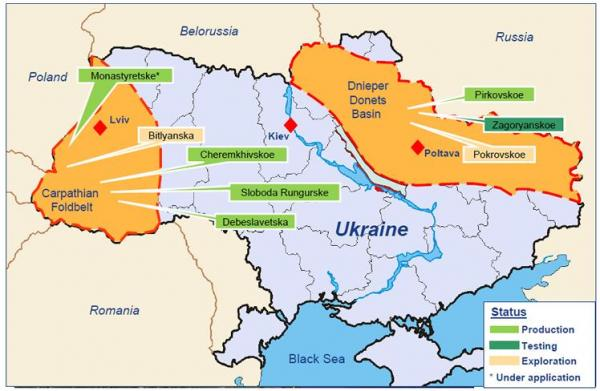 Ukraine Fracking