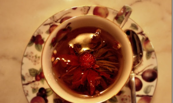 Blooming tea: il té che sboccia nella tazza