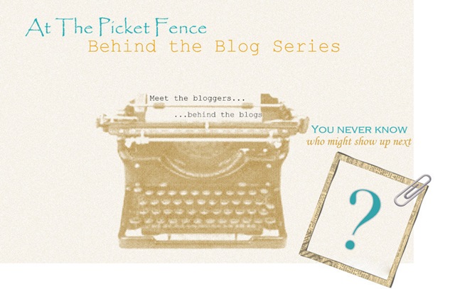 behind the blog graphic lettering
