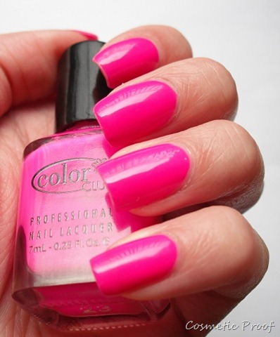Color Club–Raspberry Rush | Cosmetic Proof | Vancouver beauty, nail art ...
