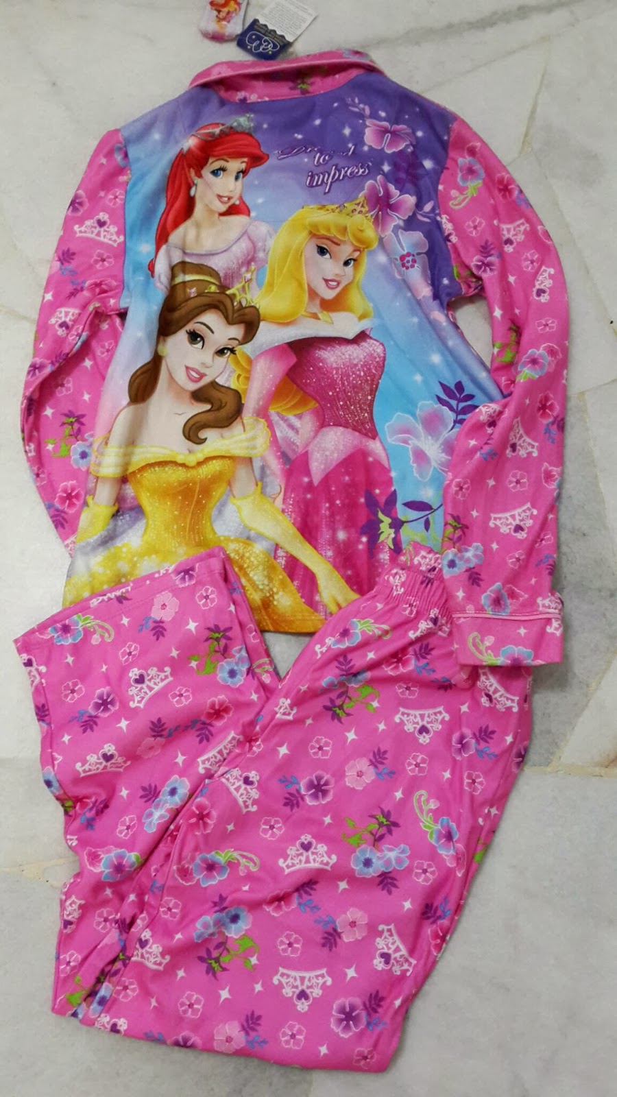 Macam-Macam-Ada: Disney Princess Glitter Pyjamas