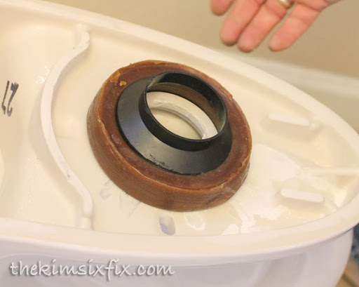 install toilet wax ring