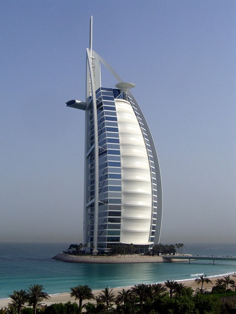63. Burj al Arab (Dubai, Emiratos Árabes Unidos)