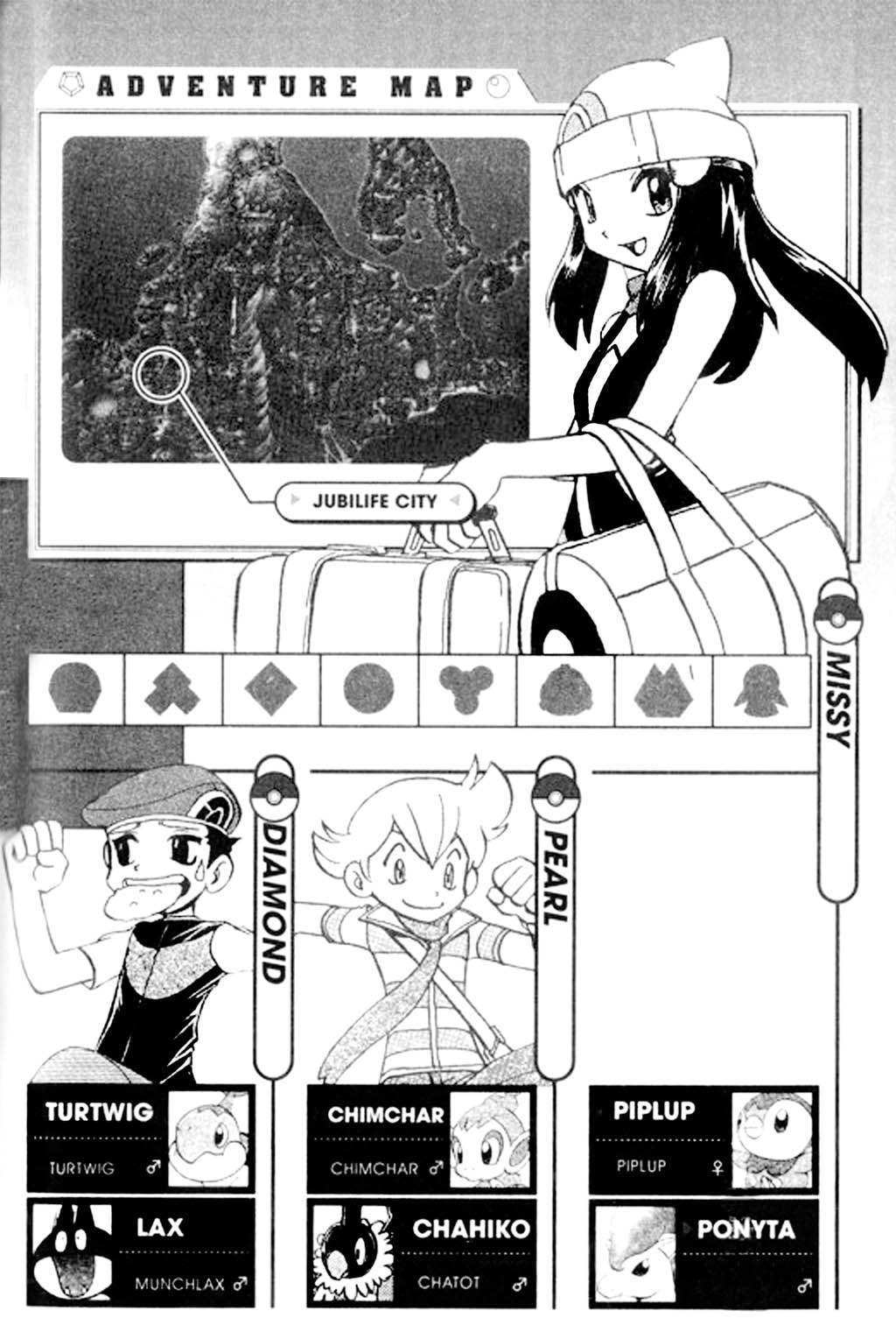Pokemon Special: Diamond-Pearl chap 3