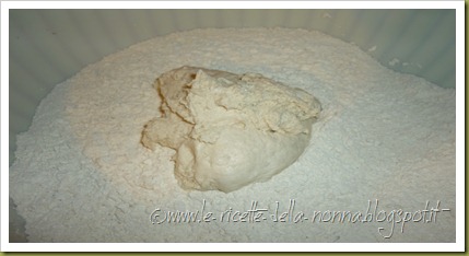 Caserecce di pasta madre con farina bianca e farina d'orzo (2)