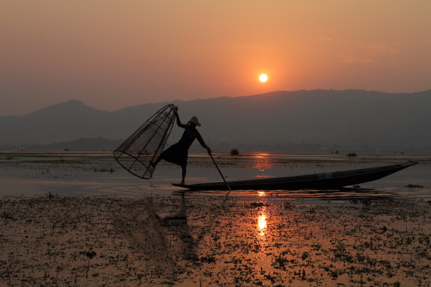 Iconic Inle Moment from Burma