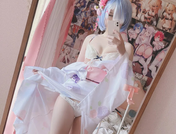 Coser@习呆呆 雷姆和服1+2