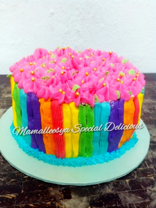 Red Velvet Cake | Kek Baldu Merah | Kek Harijadi | Birthday Cake ...