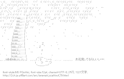2ch アスキーアート リサイクル保管庫 荒巻スカルチノフ