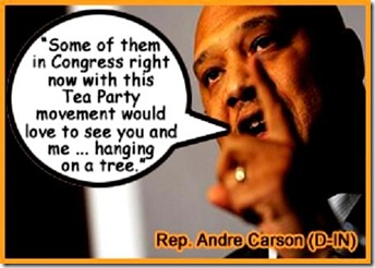 Andre Carson accusing Tea Party of racism