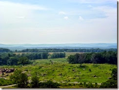 View of the Battlefield from Little Round Top