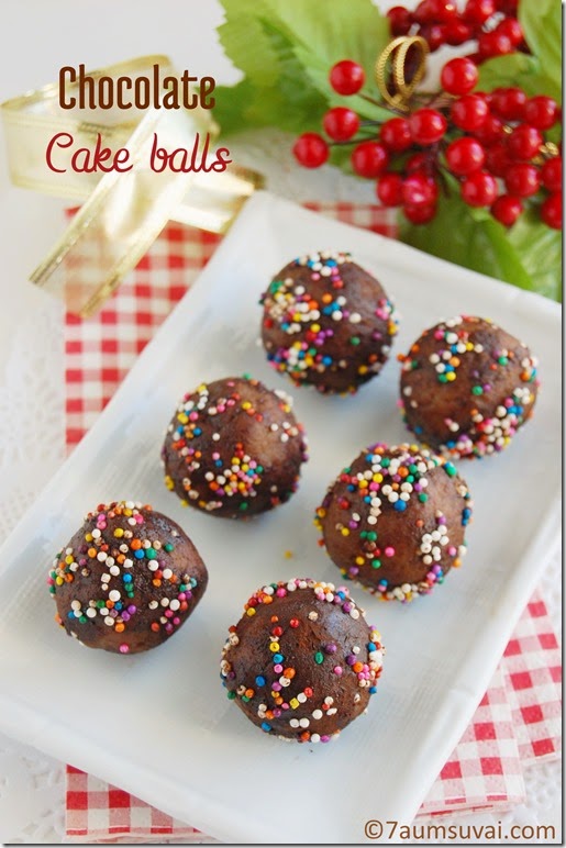 Chocolate cake balls pic 1