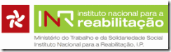 logotipo Instituto Nacional para a Reabilitação