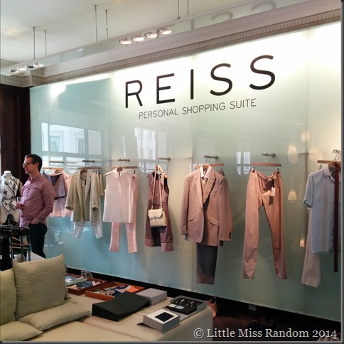 The Personal Shopping Suite at Reiss Regent Street