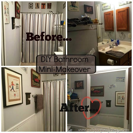 Bathroom Re-do Collage