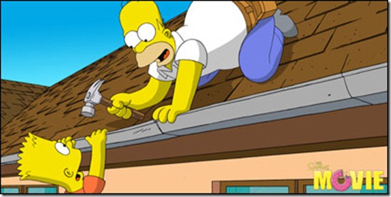 Homer Simpson and Bart