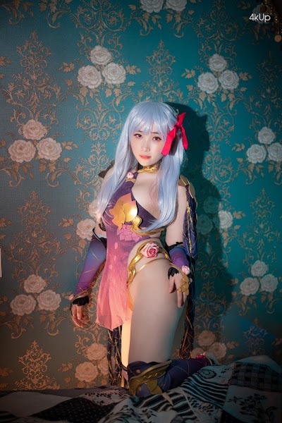 CreamSoda Bambi (밤비) – Cosplay Tamamo + Kama (FGO)