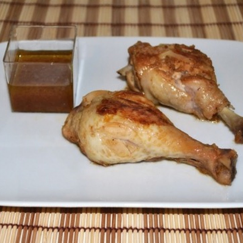 Κοτόπουλο με μουστάρδα και μέλι