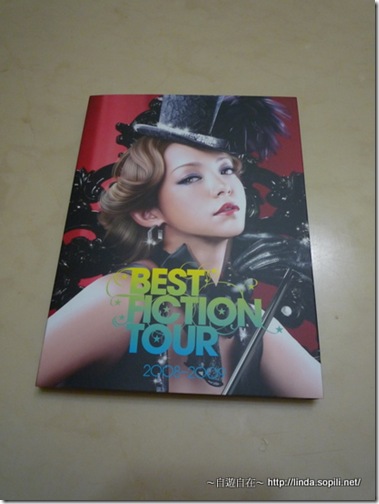 安室2008-2009鑽漾演唱會DVD-BEST FICTION TOUR-封套
