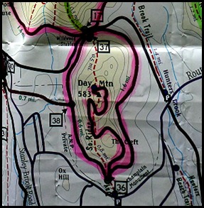 10 - Map of Day Mountain Ride