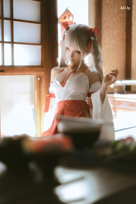 Coser@蠢沫沫 (chunmomo) Vol.132 可畏 巫女