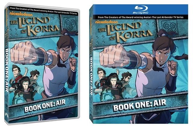 Capa The Legend of Korra - DVD - Blue-Ray