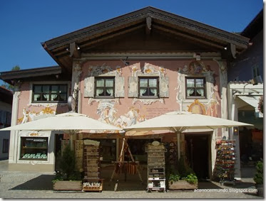 Oberammergau. Fachadas y Balcones pintados - P9060307