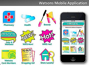 Watsons iphone app 5% discount