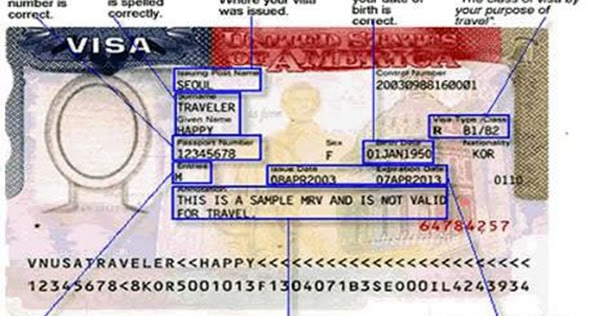 sample h1b visa image Visa 1B USA: Visa 1B Verify H Work StampâAnnotation H