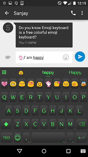 免費下載個人化APP|Magic Black Emoji Keyboard app開箱文|APP開箱王