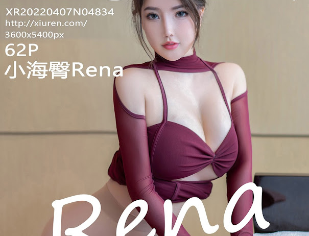 XIUREN No.4834 小海臀Rena