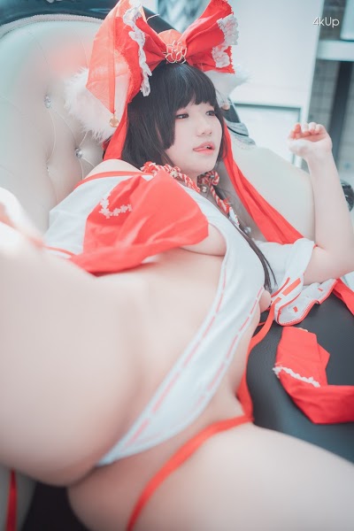 DJAWA Photo – Mimmi (밈미) Kitsune Miko (A ver)