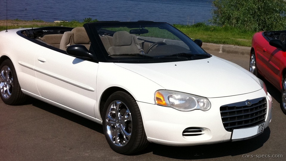 2001 Chrysler sebring convertible specifications