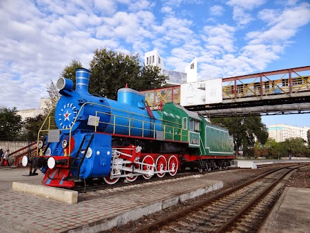 Locomotiva istorica - gara din Chisinau