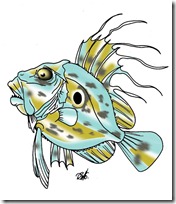peces clipart blogcolorear (2)