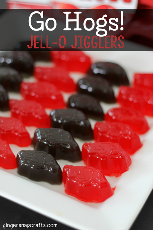 University Mold Jell-O Jigglers at GingerSnapCrafts.com #TeamJellO #CollectiveBias #shop