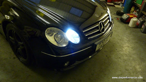 muffler w203 c class led