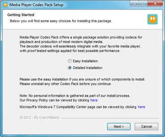 Media Player Codec Pack 4 Download