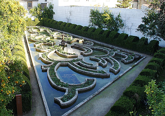 Castelo Branco - Jardim do Paço Episcopal - jardim alagado