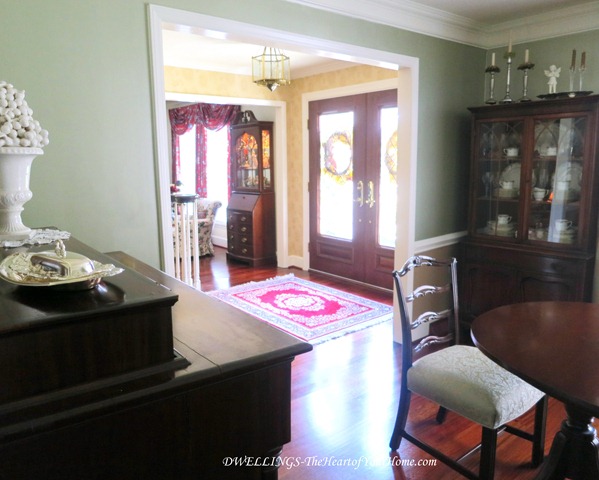 Formal Dining Room entry from the front foyer