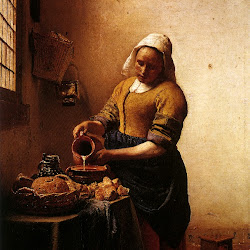 110 -Vermeer de Delft - La Lechera